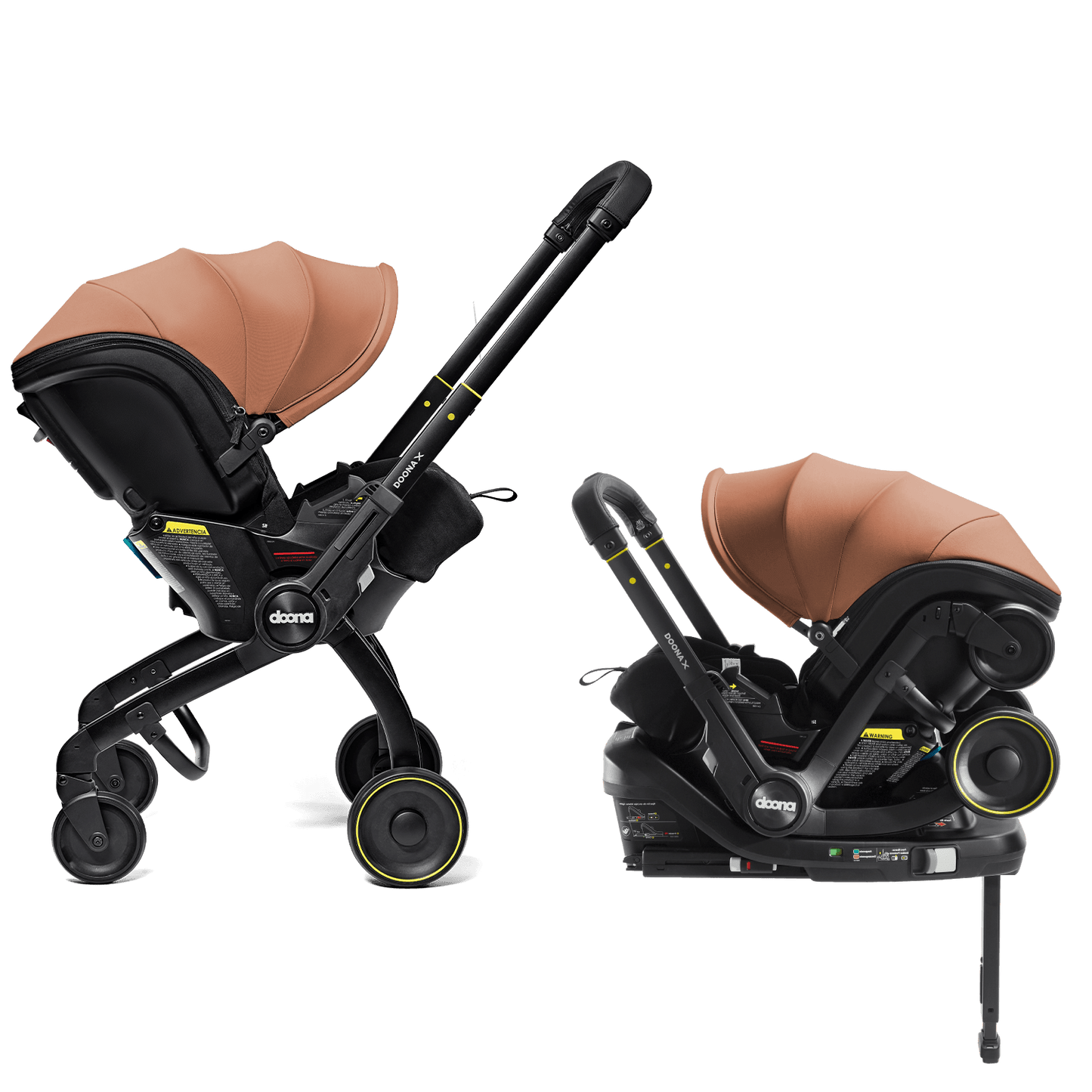 Doona X Car Seat & Stroller - Terracotta