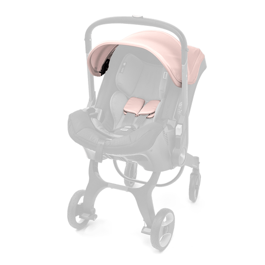 Canopy & Shoulder Pads - Blush Pink